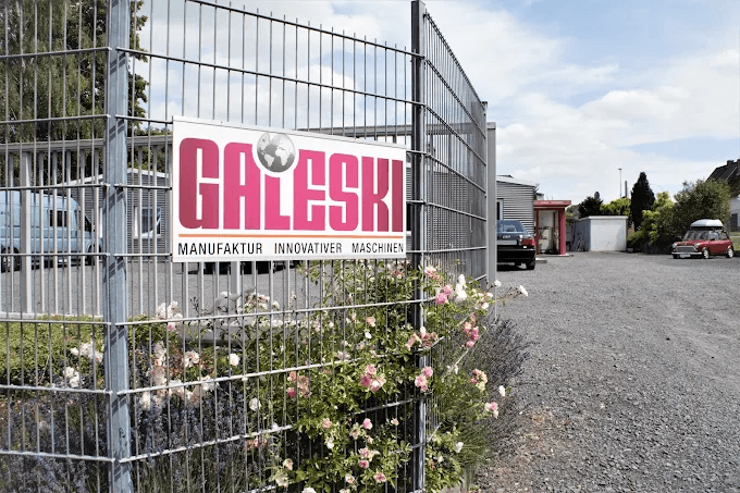 Galeski Manufaktur company sign in Westerburg